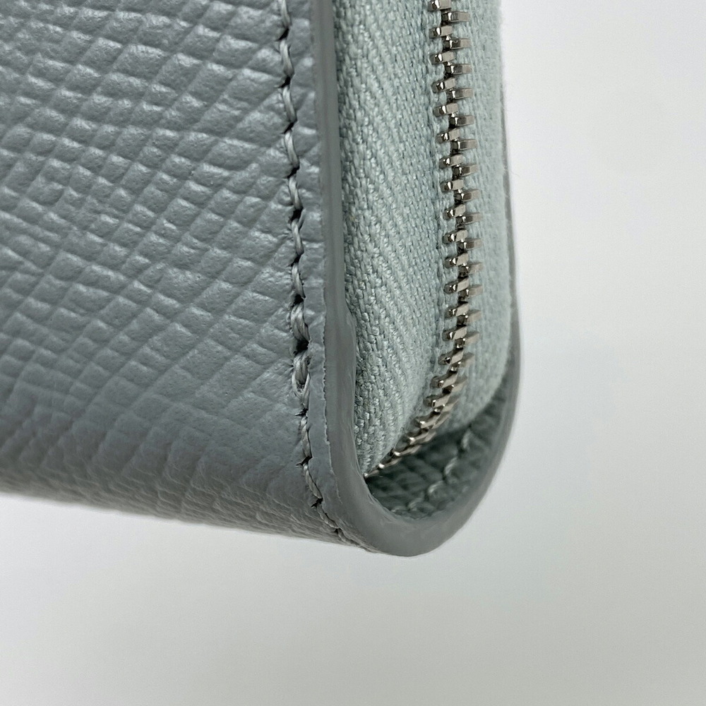 Celine Compartment Round Wallet Zip Gray Leather - Picture 3 of 7